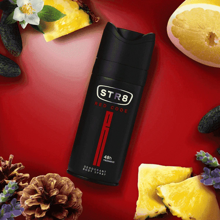STR8 Αποσμητικό Spray Red Code 150ml - Image 3