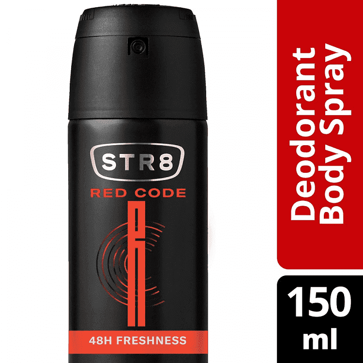STR8 Αποσμητικό Spray Red Code 150ml - Image 4