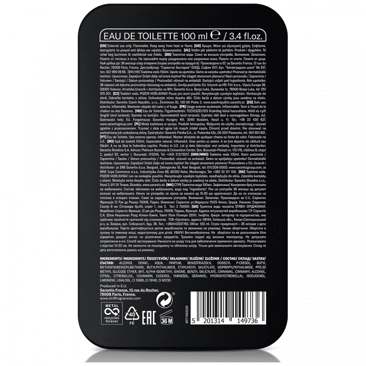 STR8 Κολώνια Original 100ml - Image 2