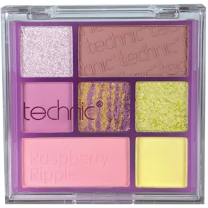 Technic Cosmetics Raspberry Ripple - Pressed Pigment Palette Pink Shimmer Matte