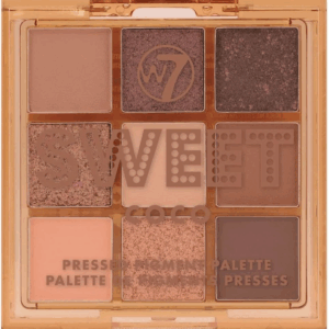 W7 Cosmetics Sweet Παλέτα με Σκιές Ματιών σε Στερεή Μορφή Brown Sugar 8.1gr