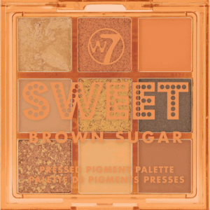 W7 Sweet Brown Sugar Pressed Pigment Palette