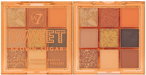W7 Sweet Brown Sugar Pressed Pigment Palette - Image 3