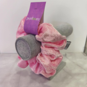 Βελούδινο Scrunchie Μαλλιών – Ροζ