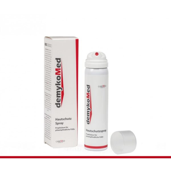 DemykoMed “ Hautschutzspray“ προφύλαξη από µύκητες (πόδι του αθλητή) σε ευαίσθητα πόδια 75ml