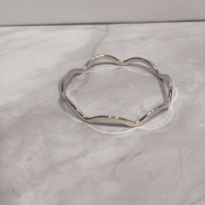 Minimal κυματιστό βραχιόλι από αλπακά