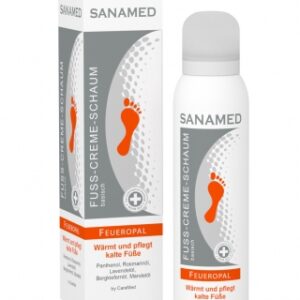 “SANAMED Feueropal“  Θερµαντική Κρέµα - Αφρός Ποδιών ενάντια στα κρύα πόδια 150 ml