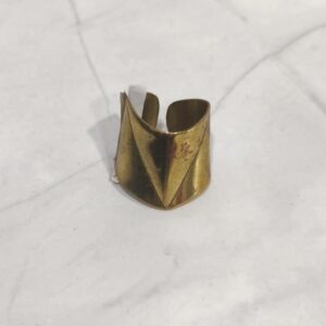 Χρυσό Γεωμετρικό Δαχτυλίδι Cuff
